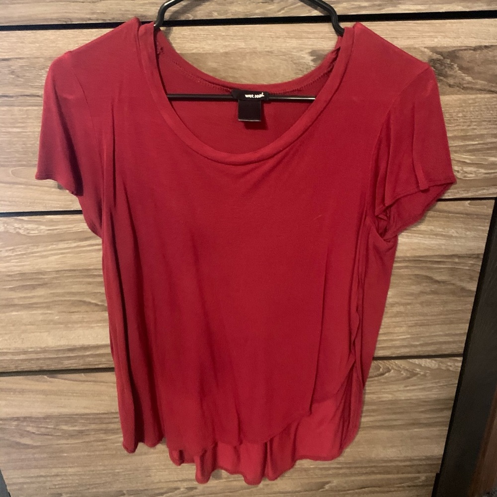 Slit sided shirt